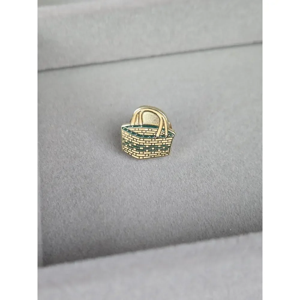 Longaberger Basket Gold Tone Pin